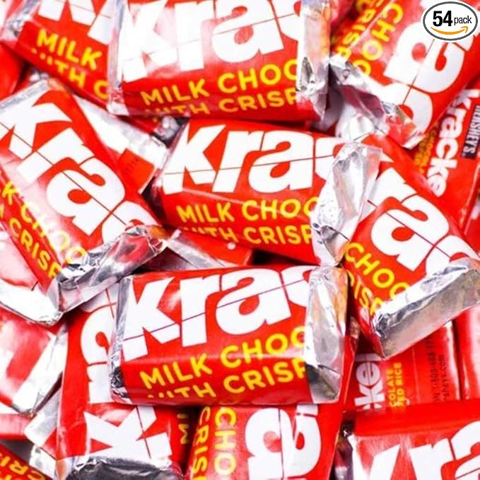 Krackel Miniatures 5lb (approx 270 pcs) - Milk Chocolate with Crisped Rice