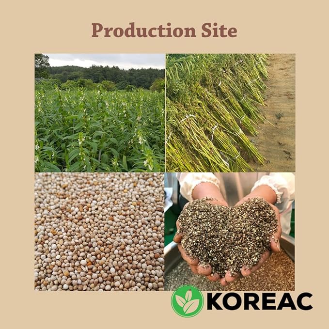 KOREAC_ 한국 참기름 Korean Mildly Roasted Pure Sesame Oil 260ml 9.2oz (100% Korean Sesame Seeds) 한국 참기름