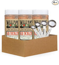 3x Williams Food Co Seasoning Rib Tickler 13.5 OZ – Bundle with Measuring Spoon Set – Includes Williams Chili Seasoning for Ideally Seasoned Ribs and Chili – Gift Set (4 Items)