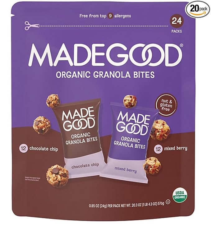 MG Mixed Berry &amp Chocolate Chip Granola Minis 24 pk.