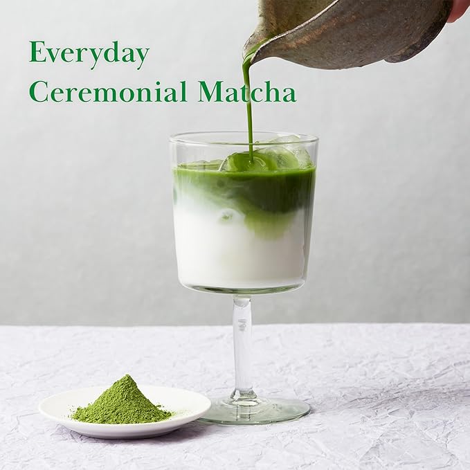 TSUJIRI Matcha - Tsuji Midori (30g / 1.06oz) - Ceremonial Grade Matcha Powder - Authentic Japanese First Harvest Matcha Green Tea - Uji Kyoto Japan 1860