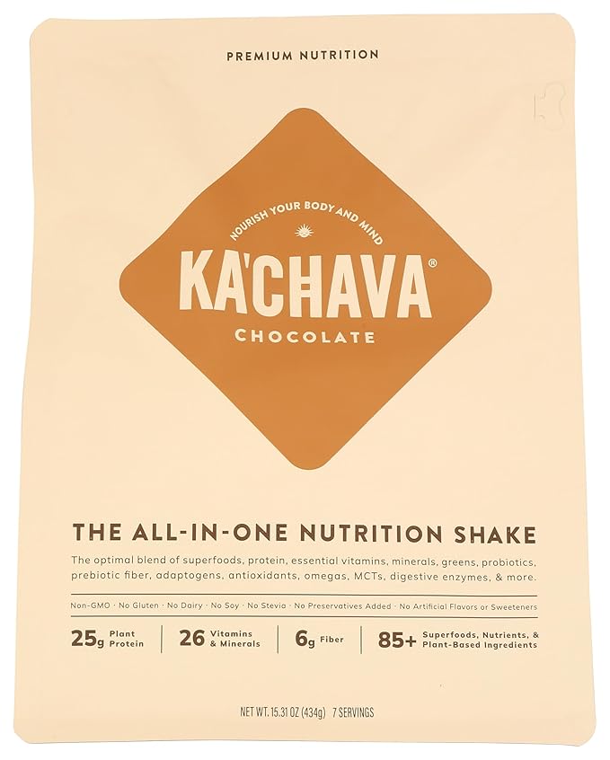 KaChava Shake Powder - 7 Serve 3.0 (7 Servings Chocolate)