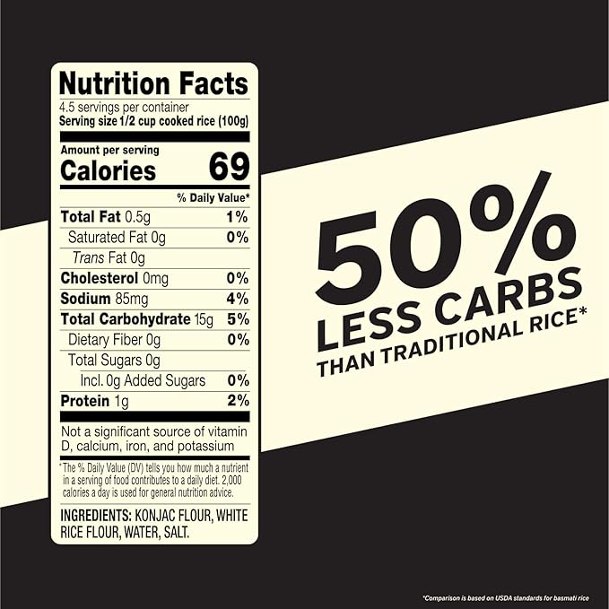 It’s That Simple Variety Pack White Brown Chili &amp Turmeric-Infused Rice Blend 50% Less Carbs Certified Gluten-Free Non-GMO &amp Vegan Cooks in 5 Minutes – 5.29 oz (Pack of 6)