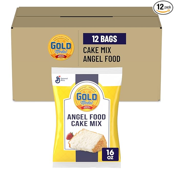 Gold Medal Angel Food Cake Mix 1 Lb Bag (Pack of 12)