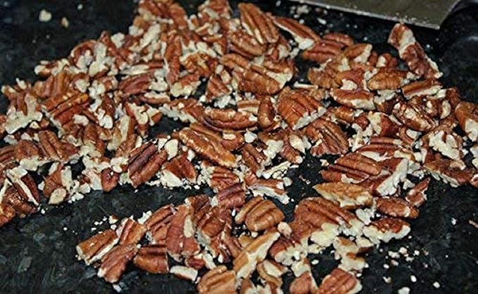 Shelled &amp Raw Chopped Georgia Pecans (2 Lbs) - Handpicked for Freshness &amp Quality - Bag of Southern Tastiness - Great for Baking &amp Cooking - Farm Fresh Nuts Brand