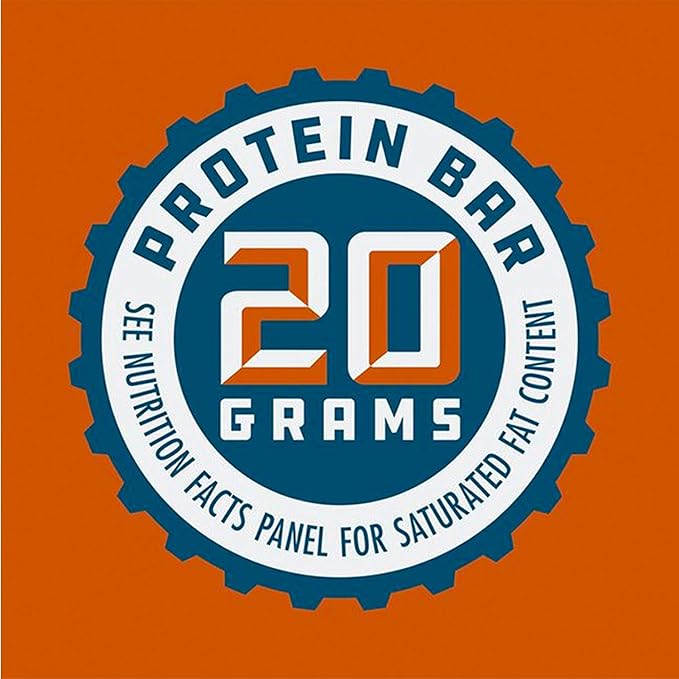 Clif Bar - Builders Protein Bar Variety Pack 20g of Protein Gluten-Free Non-GMO Low Glycemic 33.6 Ounce
