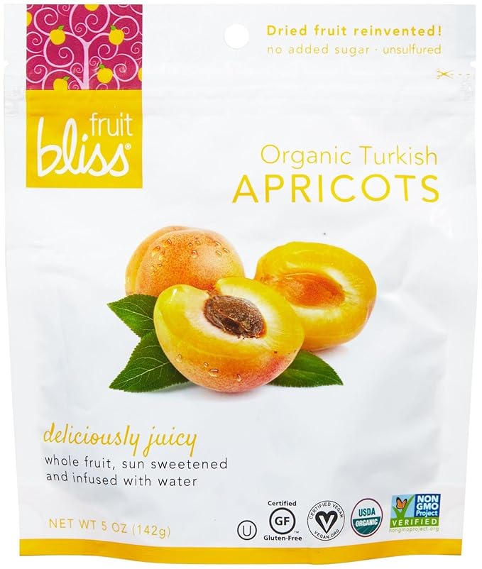 Fruit Bliss Organic Turkish Apricots - Apricot - 5 oz