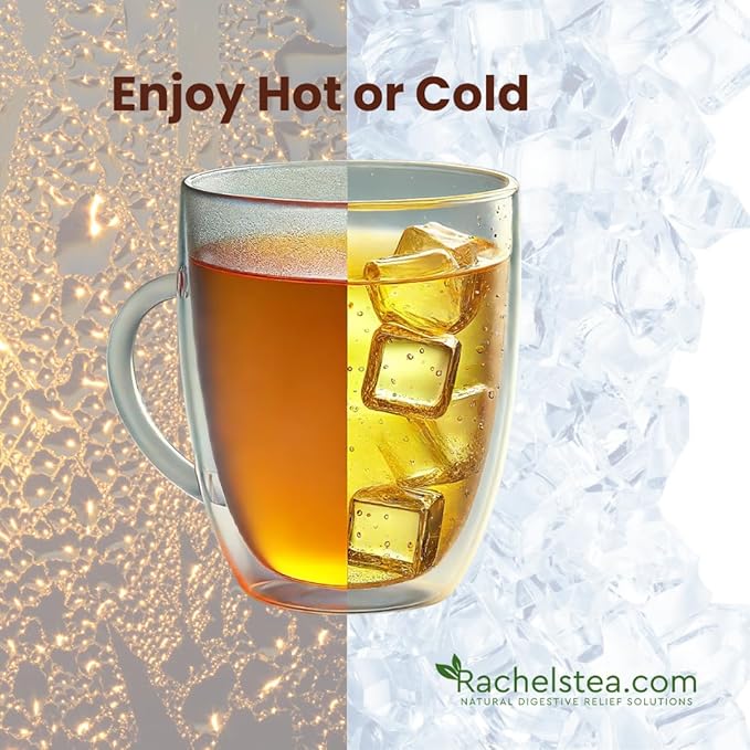 Rachel's Tea: Turmeric Wild Yam Ginger Marshmallow Chamomile Peppermint Fennel Slippery Elm: 30 bags 60 cups