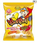 OTTOGI PPUSHU PPUSHU NOODLE SNACK- Spicy Rice Cake Flavor (90g) - 24 Pack
