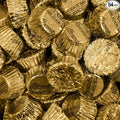 1lb Gold Candy Peanut Butter Cup Miniatures (Approximately 54 Pcs)
