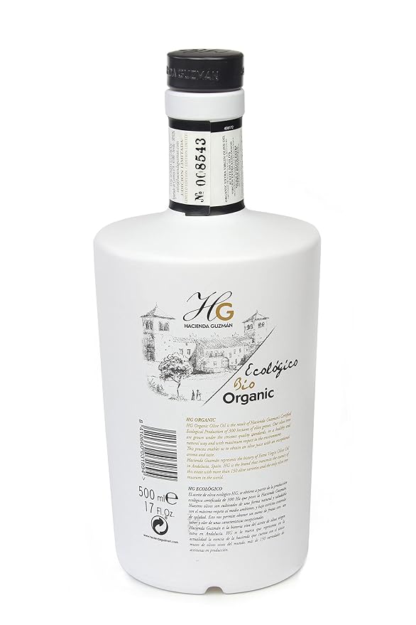 Hacienda Guzman Oil Olive Extra Virgin Cupage Organic 16.9 Fl Oz
