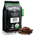 The Bean Organic Coffee Company Island Blend Medium Roast Whole Bean Coffee 16-Ounce Bag