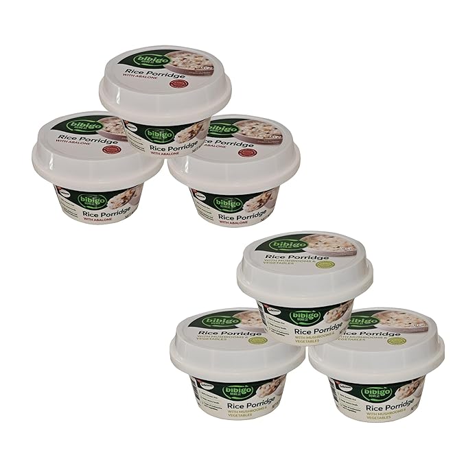 Korean Traditional CJ Abalone and Mushroom Vegetable Porridge 265g (6 MIXED(3+3))