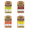 Lucky Jerky DIY Jerky Seasoning and Cure Kit 4 Pack - Original Red Pepper Teriyaki Peppered- Season 80lbs of Meat