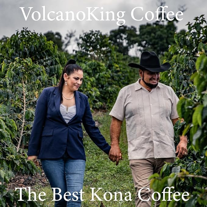 Hawaiian Kona Coffee Whole Beans100% Kona Single OriginExtra Fancy Top Grade Medium Roast 100% Hand Picked from Our Coffee Estate in Hawaii(La Fantaisie8 oz)