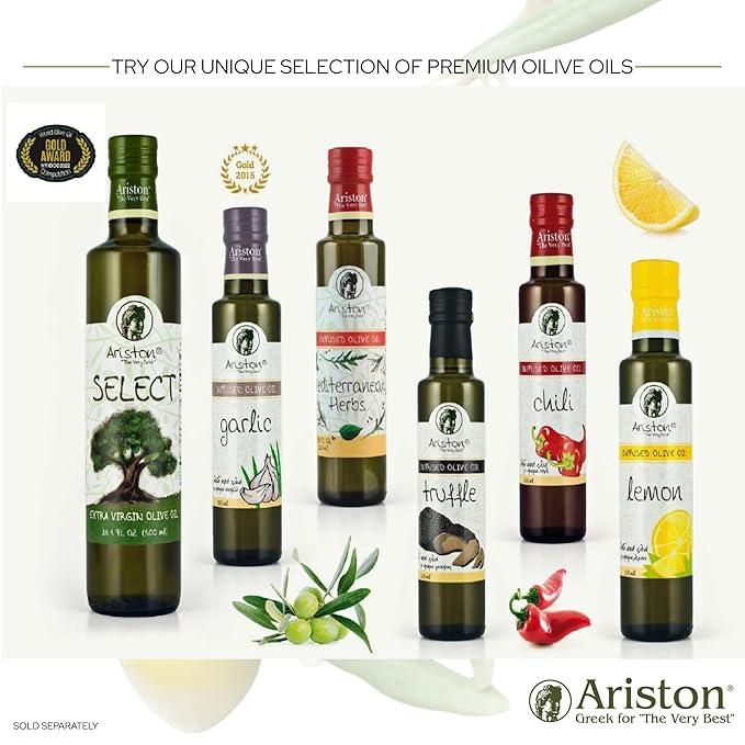 Ariston The Very Best Premium Balsamic Vinegar – Barrel Aged Gourmet Quality Product of Italy – Vegan Gluten Free GMO Free No Added Sugar All-Natural 16.9 fl oz (500ml) Traditional - Pack of