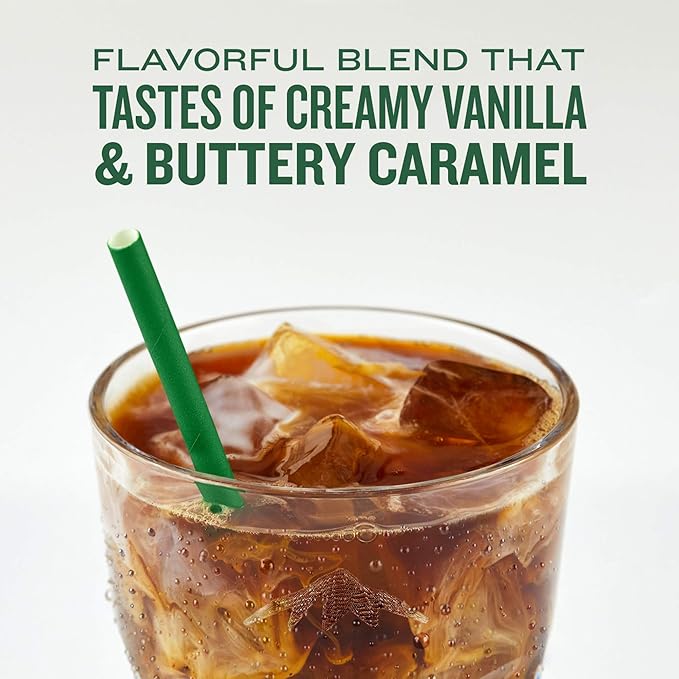 Green Mountain Coffee Roasters ICED Vanilla Caramel Single Serve Keurig K-Cup Pods Flavored Iced Coffee 48 Count