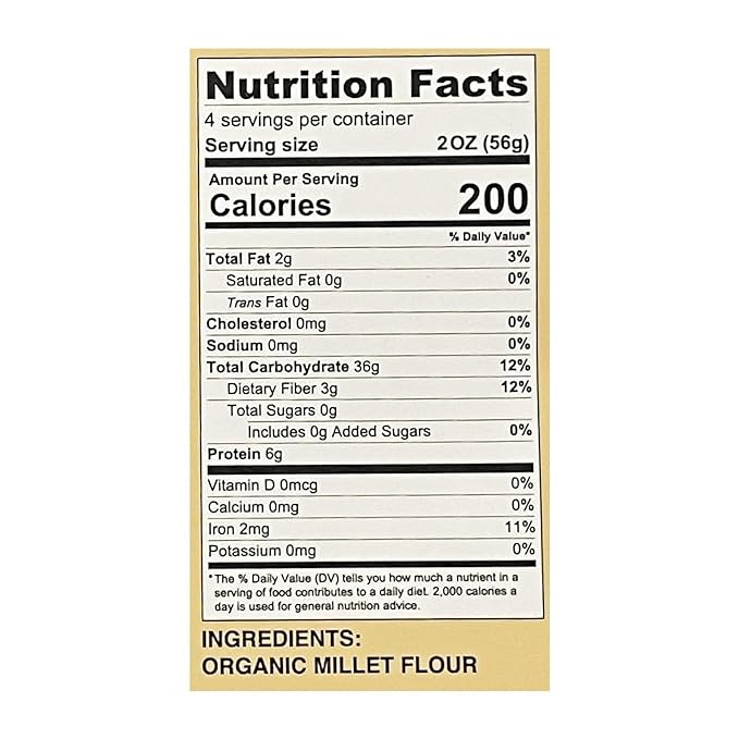 Organic Proshop Organic Millet Rotini (4 Pack)