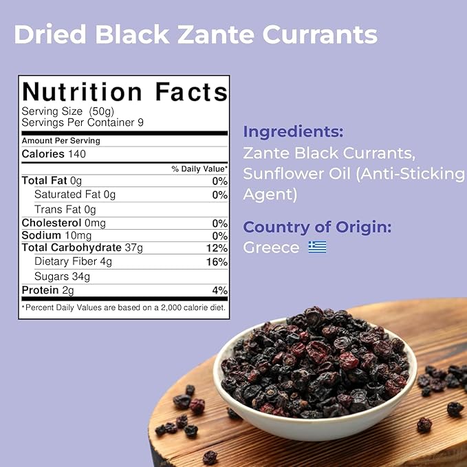 Amrita Dried Cranberries (1lb) + Zante Black Currant (1lb) + Dried Apple Rings (1lb) Bundle | No Sugar Added Vegan non-GMO Gluten Free Peanut Free Soy Free Dairy Free Snacks | Healthy Snacks for