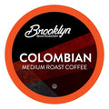 Brooklyn Beans Colombian Gourmet Coffee Pods - Compatible with Keurig K Cup Brewers Including 2.0 Machines 40 Count Rich and Smooth Colombian Medium Roast