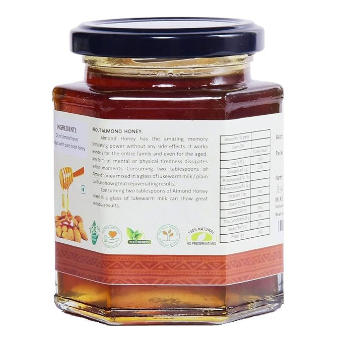 Essence of Life Almond Honey (Milk Based) - 350gm