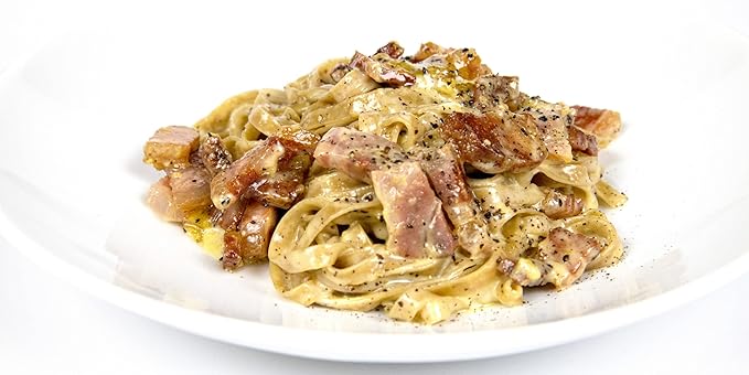 Fettuccine with Mushroom (Pack of 4) - Funghi Italian Pasta From the Region of Di Campofilone- Imported Italian Gourmet Egg Pasta- 8.8 ounces / 250 grams
