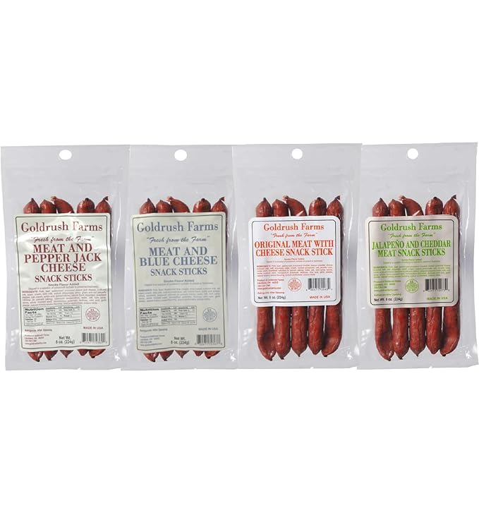 Fresh From the Farm Meat &amp Cheese Snack Sticks Assortment