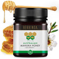 Berringa Manuka Honey Organic MGO 120+ Mild Strength Supports General Wellbeing &amp Digestive Balance - 100% Raw Pure &amp Unfiltered Sustainably Sourced from Australia - (8.82 oz)