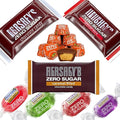 Zero Sugar Chocolate Candy Bag Zero Sugar Assorted Flavors for Special Occasions 1 Pound Includes SPECIAL Dark Chocolate Milk Chocolate Caramel Filled Candiesand almond (Assorted With Candy)