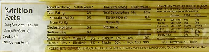 Delallo Perciatelli Pasta 1-Pounds (Pack of 16)
