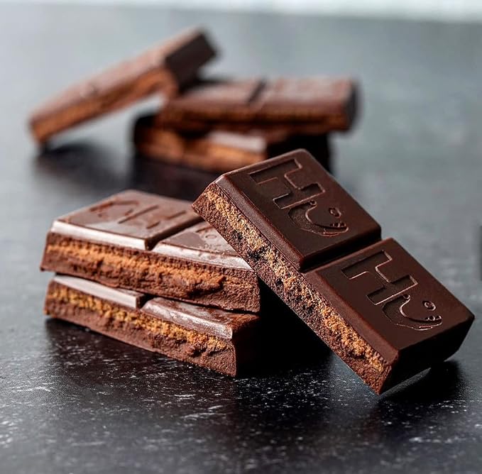 Hu Chocolate Bars | 12 Pack Raspberry Jelly Cashew Butter Chocolate | Natural Organic Vegan Gluten Free Paleo Non GMO Fair Trade Dark Chocolate | 2.1oz Each