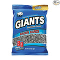 Giants Bacon Ranch Sunflower Seeds Bulk - Flavored Sunflower Seed Snack Roasted Sunflower Seeds to Eat - 5 oz Resealable Bags (Pack of 12)