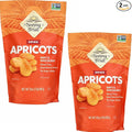 Sunny! Fruit Organic Dried Apricots Soft &amp Naturally Sweet Sun-Dried Apricots No Added Sugar Non-GMO Healthy Snack 32 oz Bags (Pack of 2)