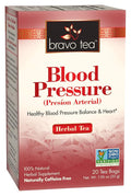 Bravo Tea Blood Pressure Herbal Tea Caffeine Free 20 Tea Bags 6 Count