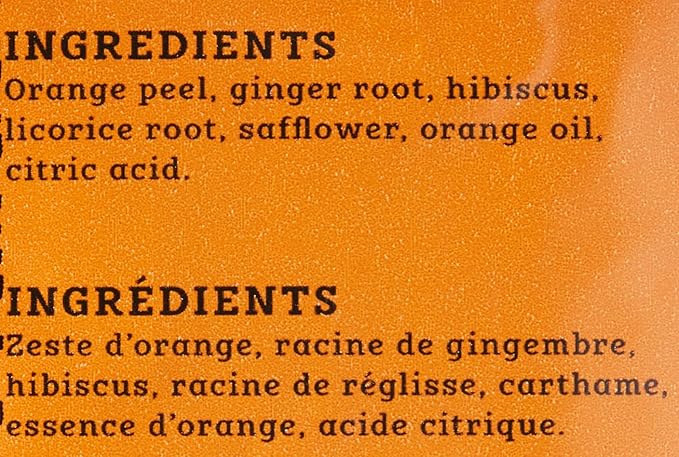 Stash Tea Sunny Orange Ginger Herbal Tea Box of 100 Tea Bags