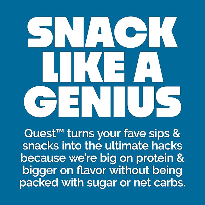Quest Cheesy Protein Crackers Variety Pack Zesty Ranch Cheddar Blast Spicy Cheddar High Protein Low Carb 12 Count (4 each flavor)