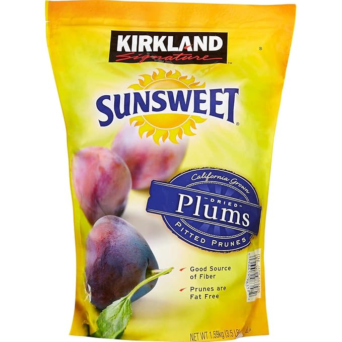 Signature's Dried Plums Pitted Prunes 3.5 Pounds (2 Pack(3.5 Pounds))