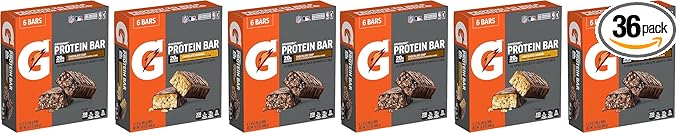 Gatorade Whey Protein BarsVariety Pack2.8 oz bars(Pack of 36)