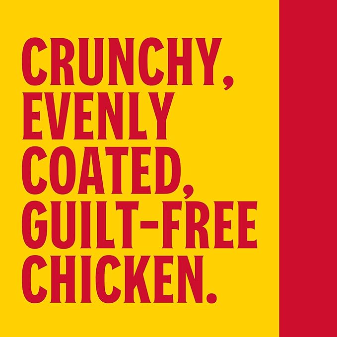 Louisiana Fish Fry Products Classic Fried Chicken Keto Seasoned Coating Mix – 5 oz Pack of 6 – Bake Deep Fry &amp For Use in Air Fryer – Delicious &amp Crunchy Texture