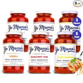 Yo Mama's Foods Keto Pasta Sauces - Pack of (6) - No Sugar Added Gluten Free Preservative Free Paleo Friendly and Made with Whole Non-GMO Tomatoes!