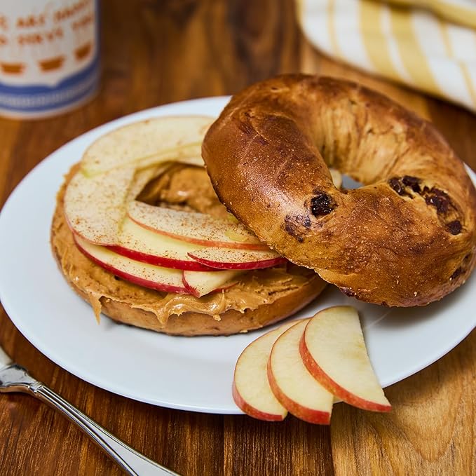 Just Bagels French Toast Bagels - 8 Packs Of 6 Bagels Per Pack - 48 Total Non-GMO
