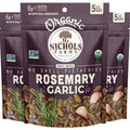Nichols Farms Roasted with Sea Salt No Shell Pistachios Kosher USDA Certified Organic Non-GMO 6 Oz (Pack of 3)