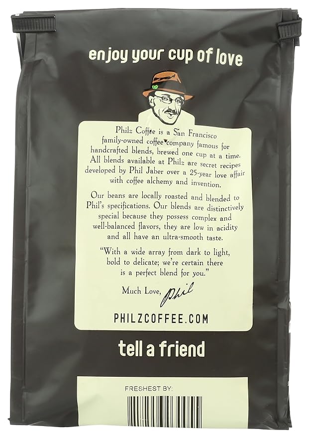 PHILZ COFFEE New Manhattan Coffee 12 OZ