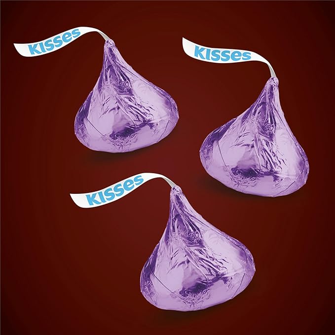 HERSHEY'S KISSES Milk Chocolate Candy Bulk Bag 60 oz