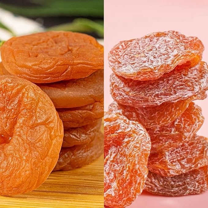 Japanese-Style Seedless Dried Plums Variety 2 Packs – Original Sweet &amp Sour + Salty Flavor 200g/7oz Each Individually Wrapped Chewy Plum Snack for Travel Office &amp Daily Enjoyment