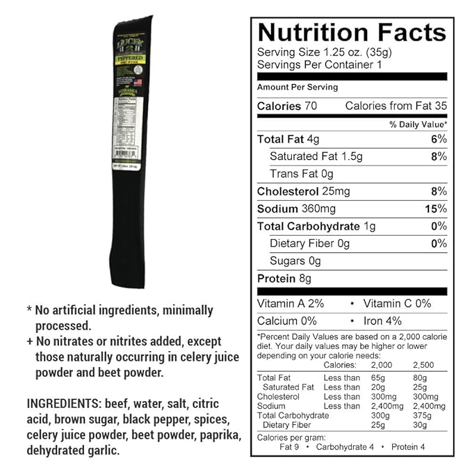 Lucky Beef Jerky - 1.25oz Sticks (Assorted 12 Pack)
