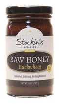 Stockin's Apiaries Raw Buckwheat Honey Unheated Unfiltered &amp Nutritious 10 Oz.