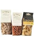 Conte Flavored Pasta Bundle | Imported from Italy | 500g (1 lb) | Artisanal Durum Wheat Blends | High Protein Index | Low Ash | Golden Yellow Grain Color | Impurity-Free Water | Static Drying