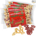 Pastabilities Fun Shaped Pasta for Kids - Reindeer Rudolph -Reindeer Christmas Holiday Theme Non-GMO Natural Wheat Pasta All-Natural Kosher Certified Made in the USA (4 Pack 14 Oz)