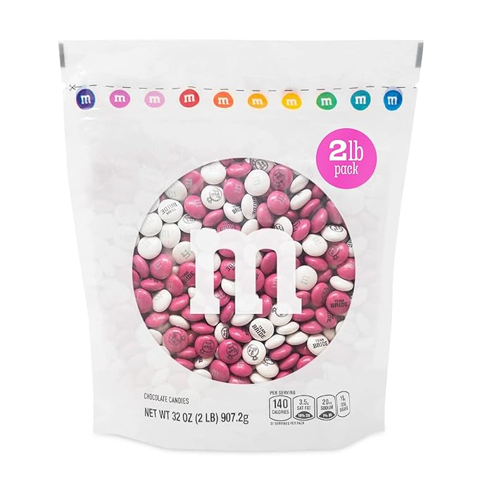 M&ampM’S WORLD Bachelorette Milk Chocolate Candy - 2lbs of Bulk Candy Party Favors Bachelorette Party Favors Bridal Shower Gifts and More